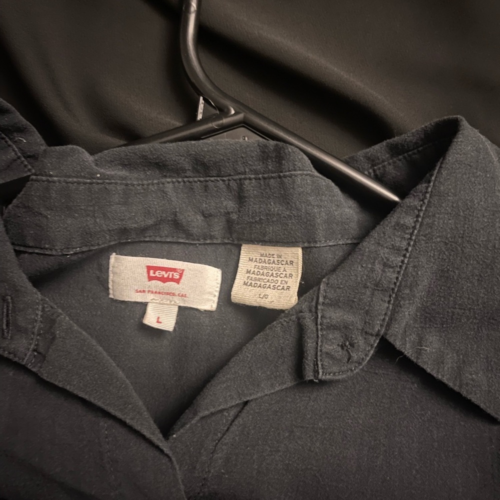 Levi's Black Shirt - Size L